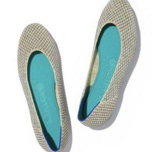 Rothy's Multi Metallic The Square Flats Size 6.5 Sparkling Limited Edition